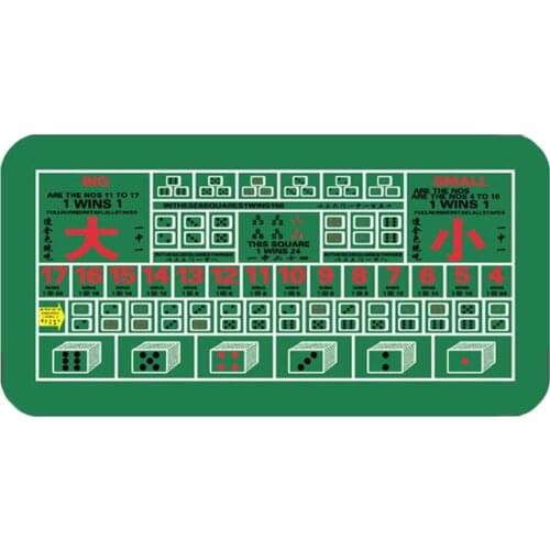Anti-slip Poker Table Mat Portable Gambling Layout Blackjack Craps Felt
