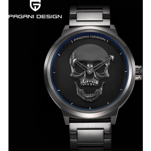 2021 New Pagani Design Military Watch Mens Luxury Quartz Watch Stainless Steel Automatic Waterproof Clock Men Personality Watch