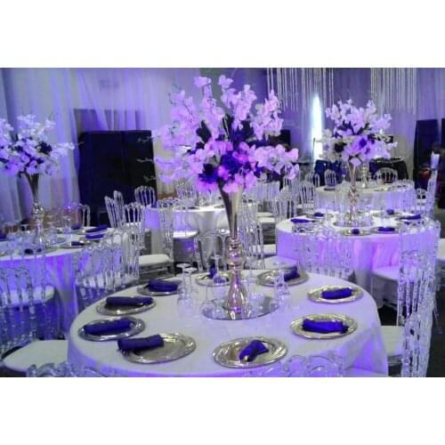 Top-rated 65cm /25.6" Gold wedding flower vases Table centerpiece Wedding Supply 10 pcs/lot