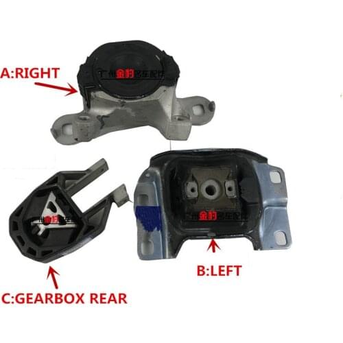 Engine foot rubber pier for S40 C30 C70 S60 S80L Gearbox mounting bracket suspension cushion 31262676 31359779 9487349