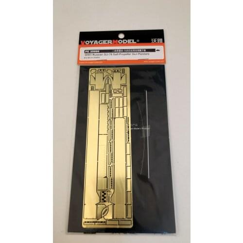 Voyager PE35696 WWII Russian SU-76 Self-Propeller Gun Fenders For MiniArt 35053 Upgrade Kit