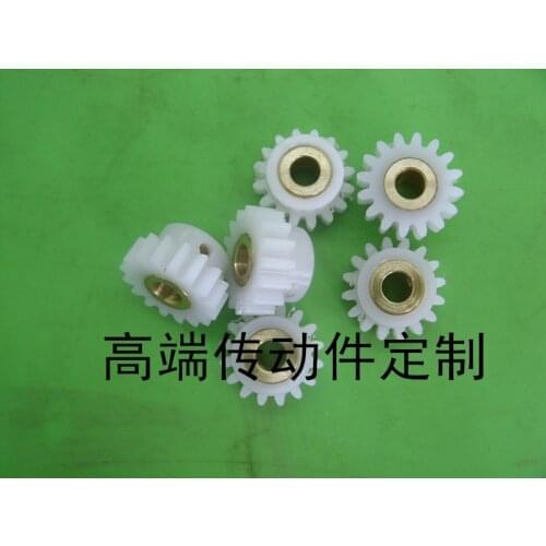 1 Mold 14 Teeth 16 Teeth Plastic Plastic Nylon Pom Cylindrical Straight Boss Gear Set Hole 5