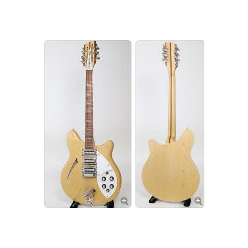 12 string guitar, 360 electric guitar, log color paint, mahogany fingerboard, half-empty core guitar, free shipping