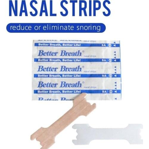 200 pcs/lot Better breath Breathe Right Nasal Strips Anti Snoring Strips Sleep & Snoring Nasal Strips Sleep Better Health Care
