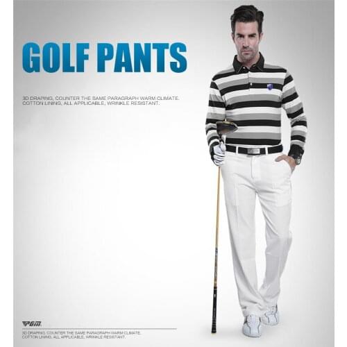 2018 PGM Golf Clothing Waterproof Golf Trousers For Men Quick Dry Golf Summer Breathable Thin Pants Plus Size XXS-XXXL Apparel