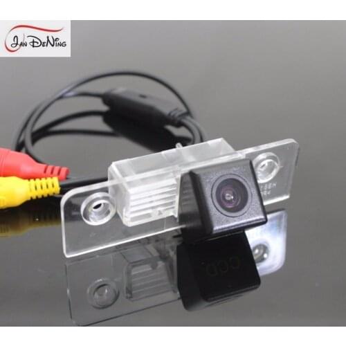 JanDeNing HD CCD Car Rear View Parking/ Backup Reverse Camera/ Waterproof License Plate Light OEM For Ford Fusion 2002-2012