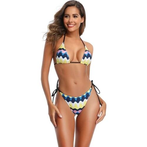 Bikini 2021 Floral Printed Swimsuit Women Swimwear Push Up Bikini Set Summer Biquini Brazilian Beach Bathing Suit Swim Wear