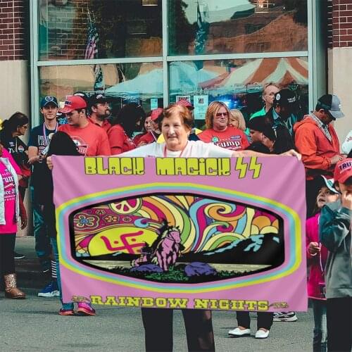 Black Magick Ss 271 Pride Flag Printed Gift Banner Home Outdoor France Colombia Halloween Flag Of Russia