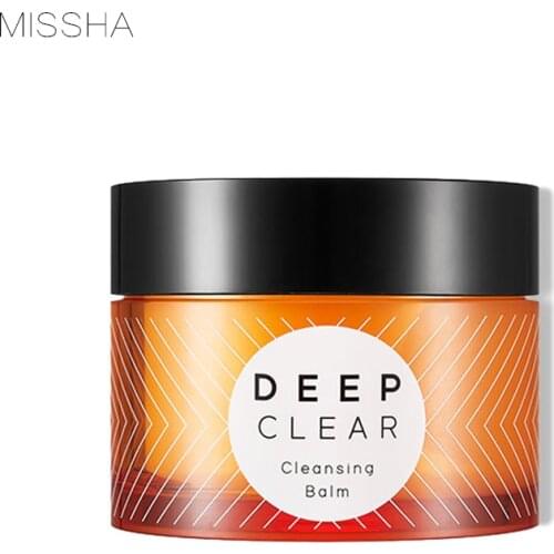 MISSHA Deep Clear Cleansing Balm 100ml Cleansing Balm Moisturizing Makeup Remover Facial Cleanser Gentle Deep Cleansing Facecare