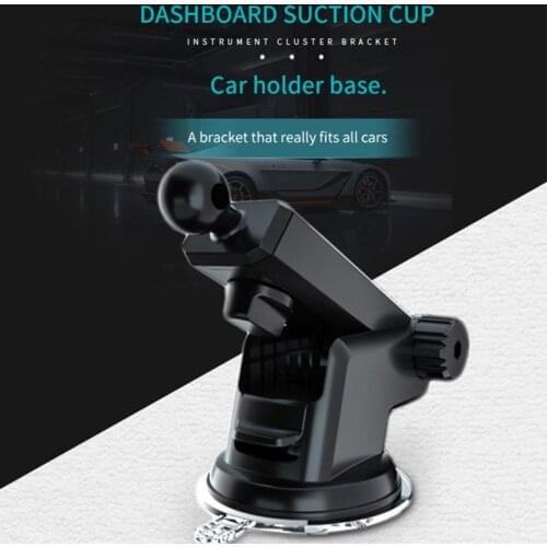 Nano Silicone Car Suction Cup Mount Stand Holder 180° Flip Mobile Dashboard Suction Cup Universal Bracket