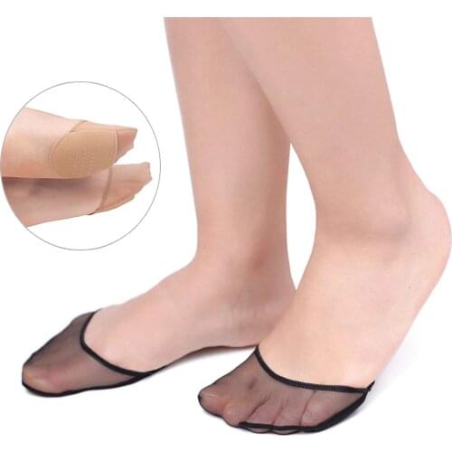 Footfull Forefoot Half Heels Socks Metatarsal Shoe Cushion Ballet Dance Gym Protector 1 Pair / 2 Pairs Foot Paws