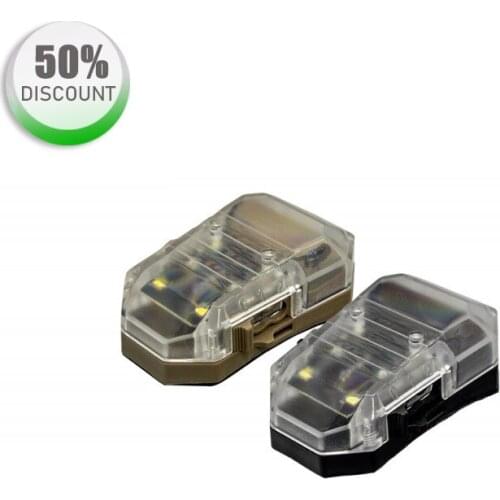 New Tactical Outdoor Helmet Survival Signal Lamp Explosion Flash Stealth Light Working Distress Marker Functional Strobe Light