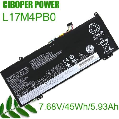 Genuine Quality 5780mAh L17M4PB0 7.68V 5.93Ah 45Wh For 6-14/530S-15 530S-14/530 L17C4PB0 L17M4PB2 L17C4PB2 5B10Q16066 5B10Q16067