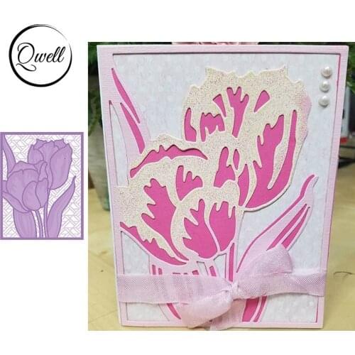 QWELL Flower Metal Cutting Dies for Scrapbooking and Card Making Paper Embossing Craft New 2020 die cuts
