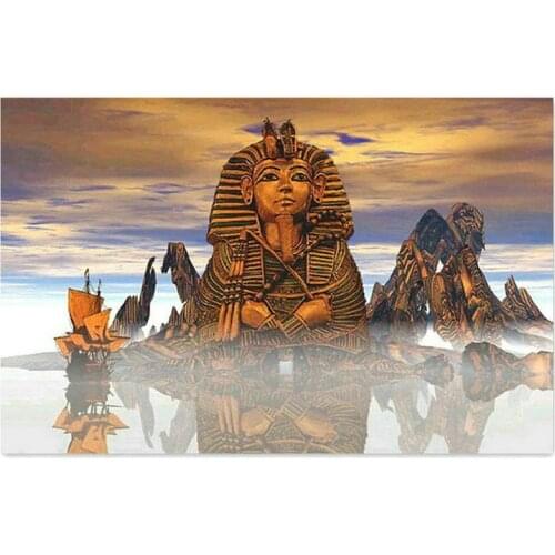 Crafts 5d diamond painting Egyptian landscapes Human face 3d full square embroidery diamond mosaic wall stickers