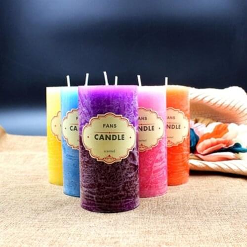 Romantic Candles Scented Aromatherapy Party Candles Wedding Decoration Kandil Christmas Propose Home Decor Birthday Small 60A033