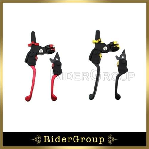 IGP Profile Pro Folding Clutch Brake Levers For Pit Dirt Bike 2017+ Piranha And YCF Bikes Many Chinese Made Pit Dirt Bikes