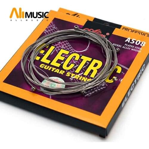 10SET Alice A508 Electric Guitar Strings Super Light Steel Nickel Alloy Durable Wound Guitarra String