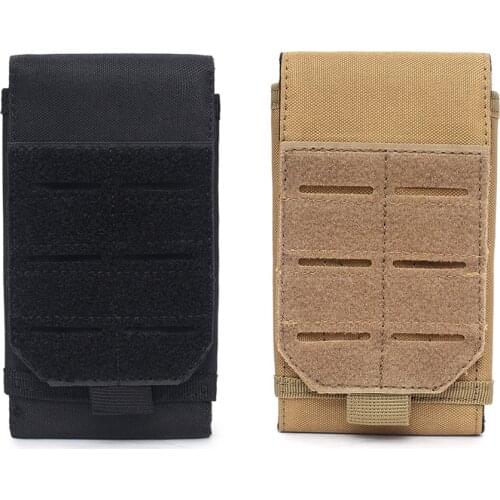 1000D Tactical Molle Pouch Outdoor Mobile Phone Pouch Waist Bag EDC Tool Accessories Bag Vest Pack Cell Phone Holder Waist Bag