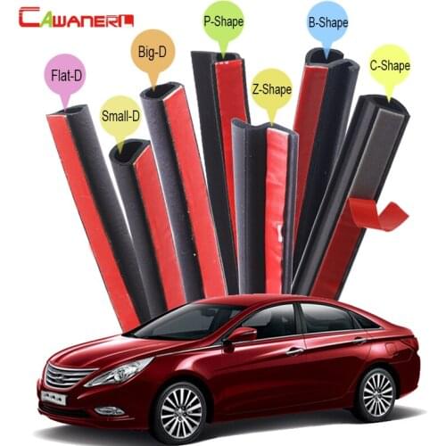 Cawanerl Whole Car Seal Sealing Strip Kit Weatherstrip Rubber Seal Edge Trim Fit For Hyundai Rohens Matrix Equus Sonata