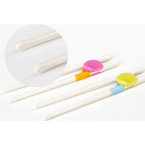 1Pcs Learning Training Chopstick Kid Adults Beginners Children Left/Right Hand Chinese Chopstick Learner Gifts Reusable