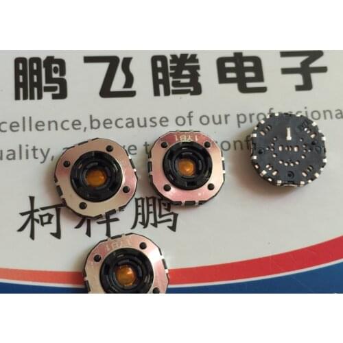 1PCS Original Japanese JAE CW50 CW50-AA11R10 chip rotary switch 5-way hollow shaft encoder 12 positioning with push switch