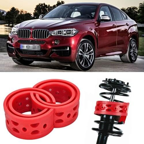 2pcs Size C Front Shock Suspension Cushion Buffer Spring Bumper For BMW X6
