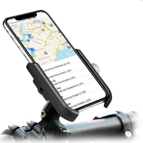 Bike Phone Holder Aluminum Die-casting Mobile Phone Holder Bicycle Motorcycle Riding Fixed Navigation Mobile Phone Holder