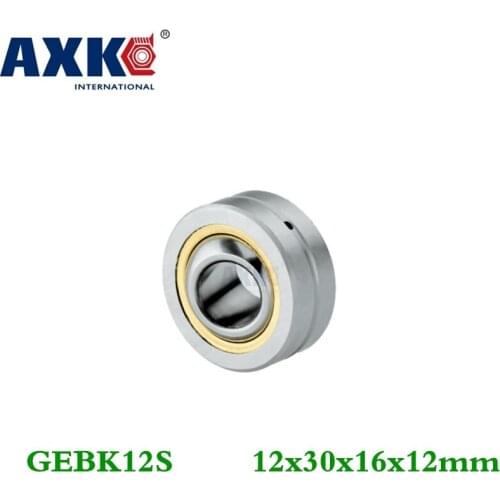 Axk Gebk12s Pb-12 Radial Spherical Plain Bearing With Self-lubrication For 12mm Shaft