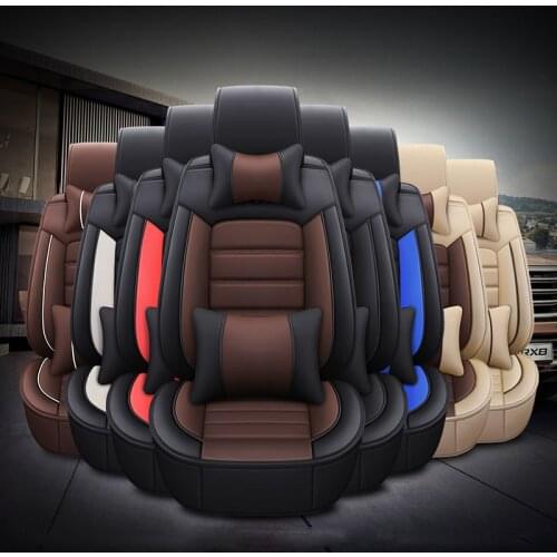 Car Seat Cover for Mazda 2 Mazda 3 Mazda 6 Mazda CX3 Mazda CX5 CX7 PU Leather Front & Rear Universal Car Cushion Car Accessories