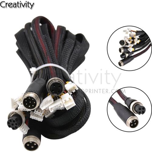 3D Printer Upgrade Parts CR10 CR10S Extension Cable Kit For Cr-10/Cr-10S Series 3D Printer Parts Upgrade Parts Extension cable