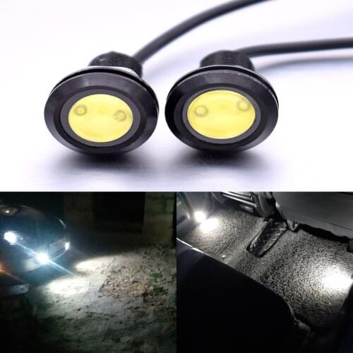For Yamaha fzr 400 FZ1 FZ6 FAZER XSR 700 900 Eagle Eye LED Car Screw Light Daytime Running Lights DRL Car Parking Signal Lamp