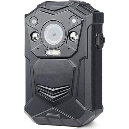 Anti-fall GPS H.265 1440P Ambarella IR Night Vision Body Worn Camera Security Pocket Police Camera Waterproof 2 inch LCD Screen