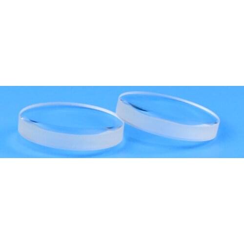 K9 material focusing and condensing plano-convex lens D12.7mm high precision optical glass multilayer antireflection coating