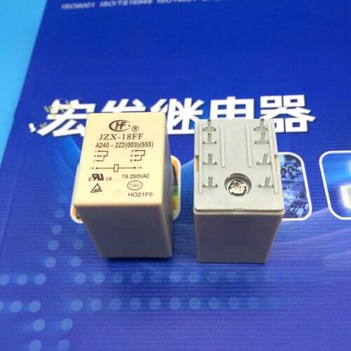 JZX-18FF-A240-2Z2(003)(555) 7A relays