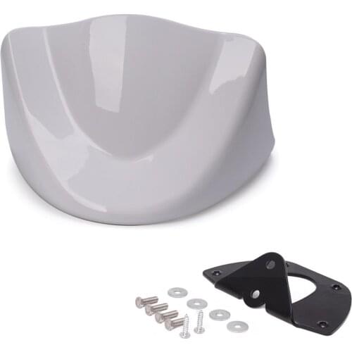 Cafe Racer Red And White Motorcycle Front fender bobber Front Chin Spoiler Air Dam Fairing Cover Mudguard Fit For Harley