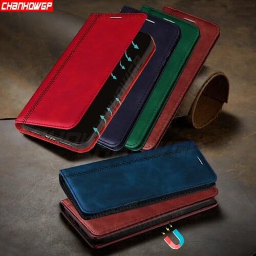 Magnetic Case For Xiaomi Redmi 9AT 9 9A 9C NFC Leather Wallet Flip Cover For Redmi Note 9S 9 Pro Max Card Slot Holder Phone Case