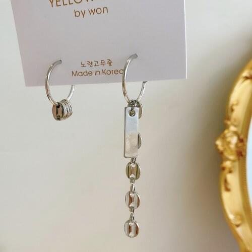 Trendy Hip Hop Earring Cool Women Jewelry European and American Fashion Earrings Simple Elegant Good Gift