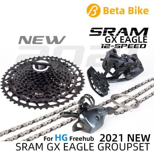 2021 NEW SRAM GX EAGLE 1x12 speed Groupset Kit 4 parts Trigger Shifter Rear Derailleur HG drive body 11-50T SX NX Cassette Chain