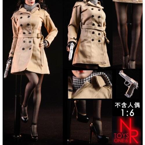 NRToys NR19 1/6th Ada Wang Coat For 1/6th Action Figure