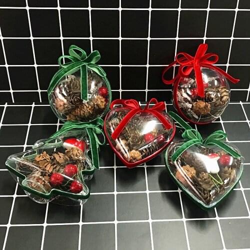 Christmas Ornaments Christmas Tree Pendant Window Wedding Wedding Scene Arrangement Acrylic Ball Decoration