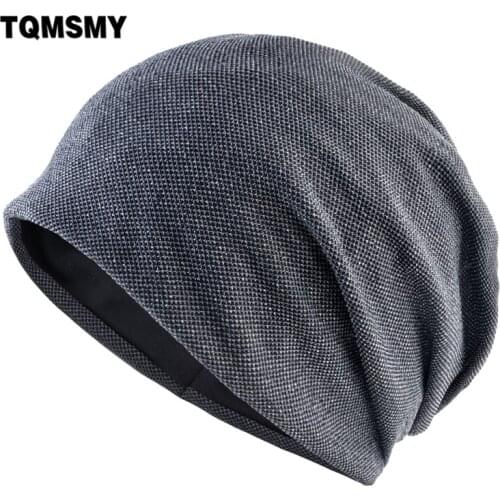 TQMSMY Beanies Hat For Men Women Knit thin Skullies Beanies Spring Summer Breathable Bonnet Caps Unisex Hip Hop Gorras E121