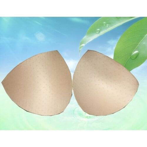 50-10Pairs Women Bra Insert Pads Breast Enhancer Triangle Cups Pads Removeable Foam Pads Sexy Swimsuit Padding Bra Accessories
