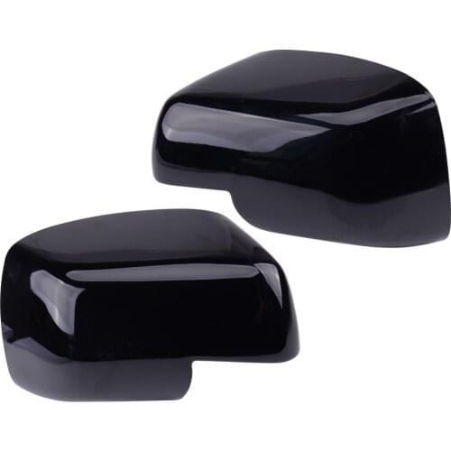 1 Pair ABS Rearview Side Wing Mirror Cover Fit For Land Rover Discovery Freelander Range Rover Sport