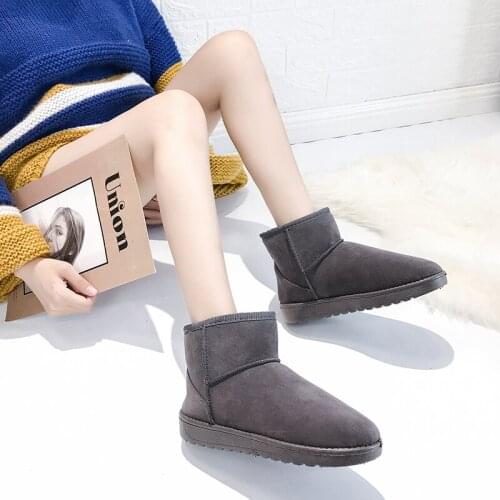 2020 Winter Boots New Warm Girl Boots Furry Snow Boots Winter Shoes Women Boots Ankle Boots for Womens Platform Female U11-71