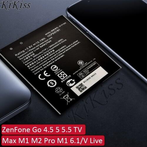 B11P1428 Battery for ASUS ZenFone Go 4.5 5 5.5 TV/Max M1 M2 Pro M1 6.1/V Live ZB450KL X009DB ZB452KG ZE620KL Mobile Phone