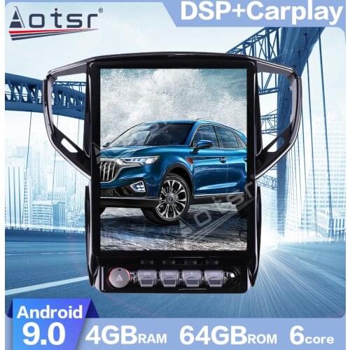 AOTSR Android 9.0 PX6 Tesla style DSP HD screen Car GPS Navigation For Maserati GHIBLI 2014-2018 WIFI Multimedia Player Radio