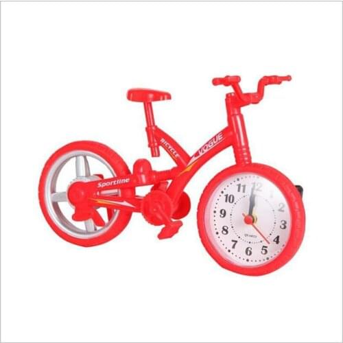 Childrens toy colorful bicycle alarm clock creative personality childrens alarm clock student gift