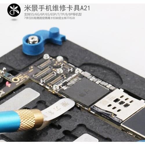 EASY JTAG Phone Motherboard Fixture NAND CPU Maintenance Fixture for Iphone 5s 6g 6s 6sp 6plus 7g 7 puls 8 8p A8 A9 A10 A11