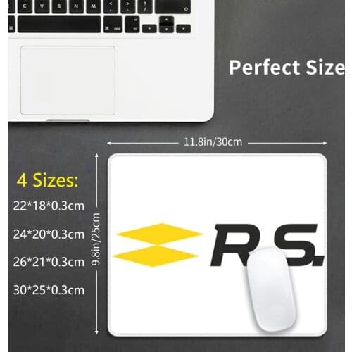 Renault Rs Mouse Pad DIY Print Cushion Formula Retro Circuit Williams Senna Legend Hero Racing Le Clio Rc Rcz